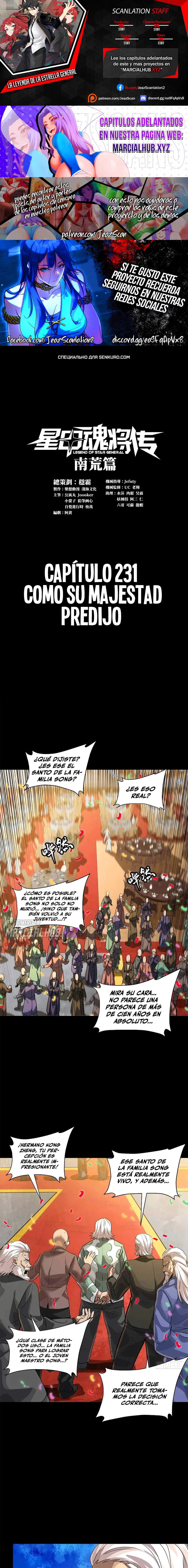 La Leyenda De La Estrella General (Continuación) > Capitulo 231 > Page 01