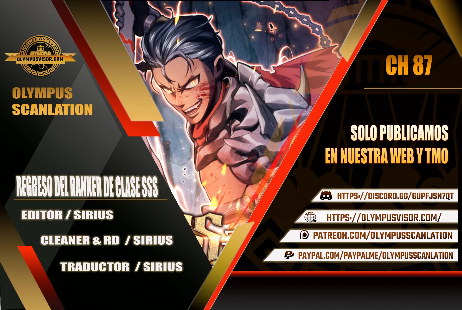 Regreso del ranker de clase SSS > Capitulo 87 > Page 01