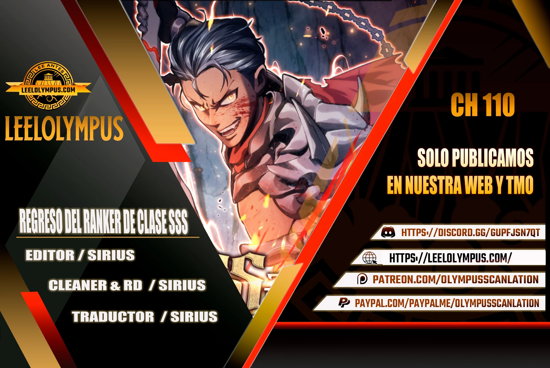 Regreso del ranker de clase SSS > Capitulo 110 > Page 01