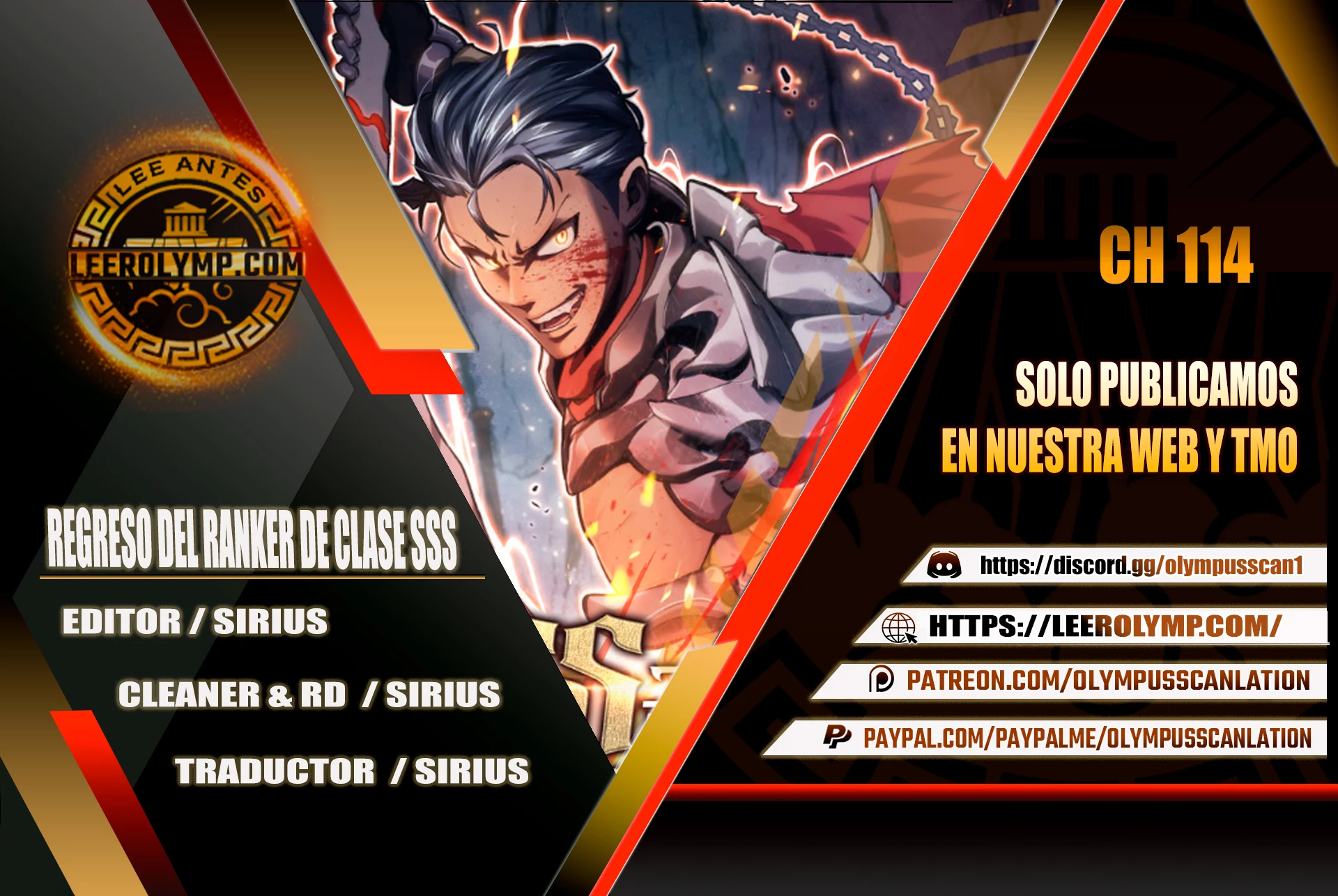 Regreso del ranker de clase SSS > Capitulo 114 > Page 01