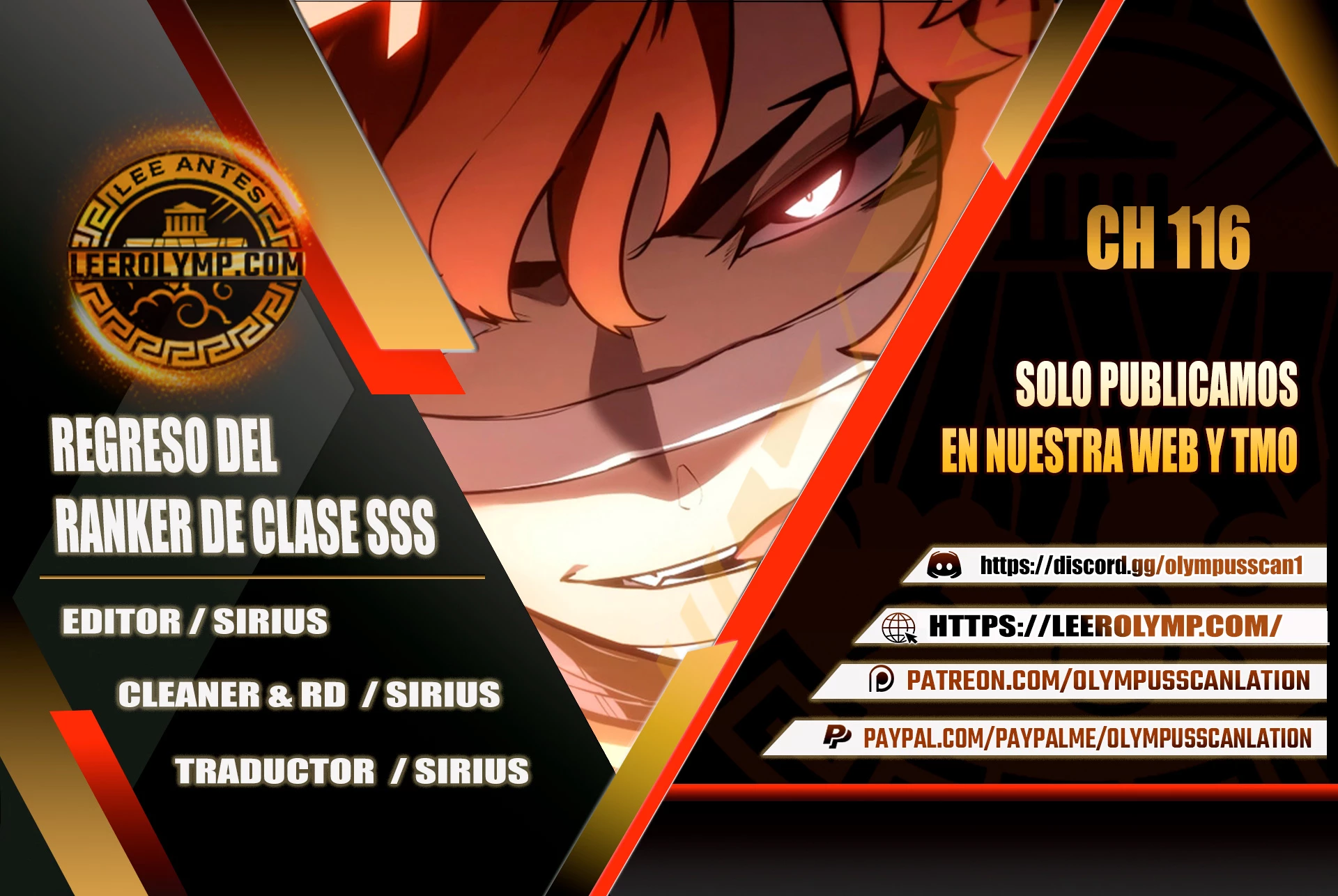 Regreso del ranker de clase SSS > Capitulo 116 > Page 01