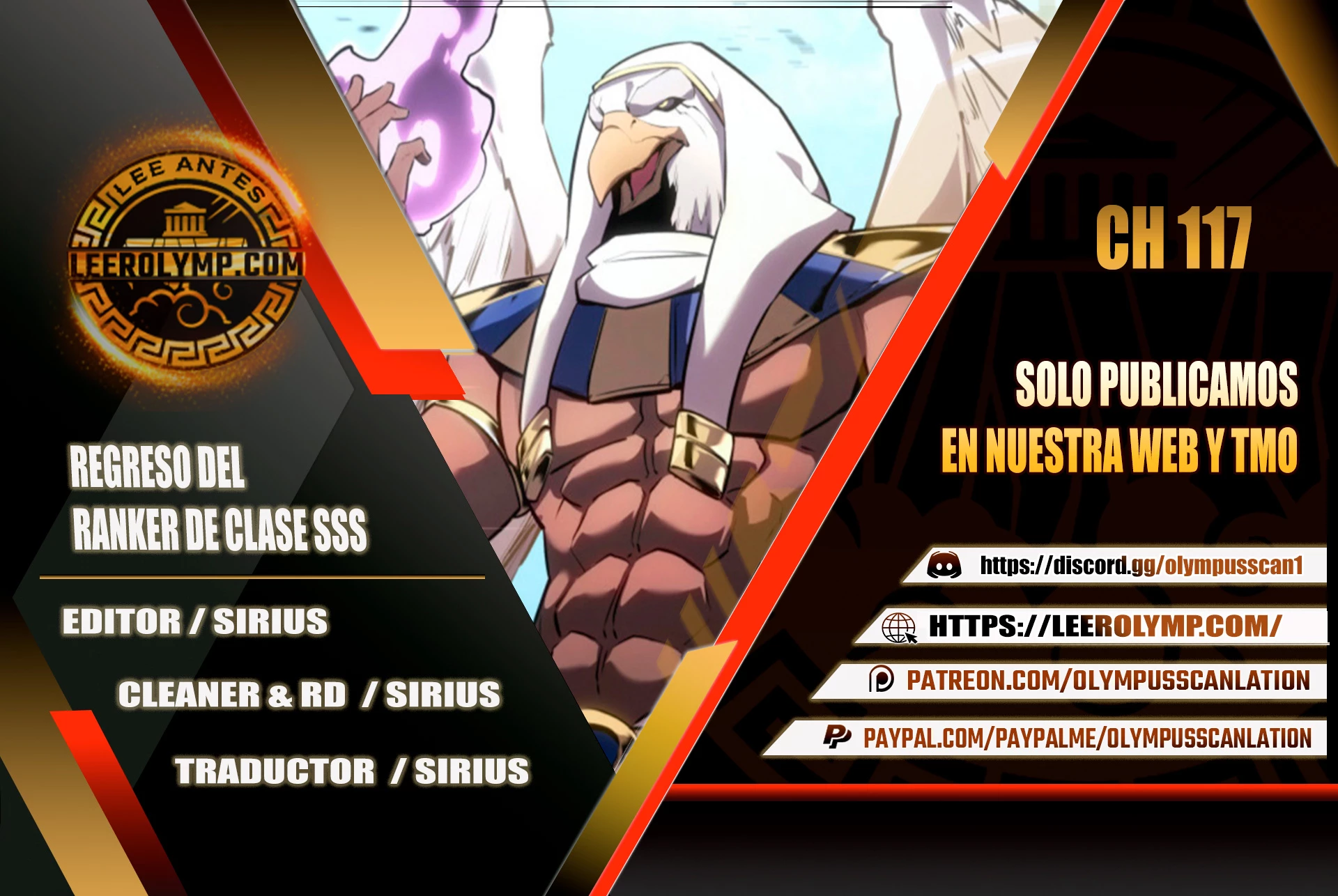 Regreso del ranker de clase SSS > Capitulo 117 > Page 01
