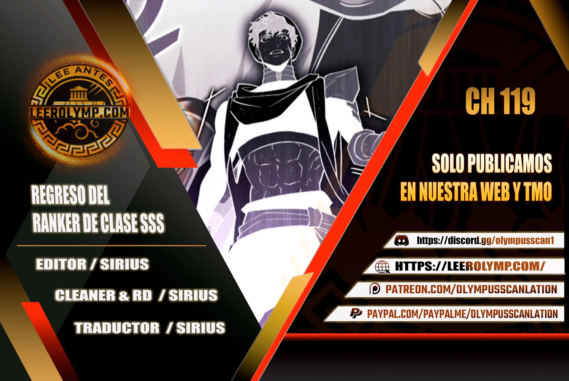 Regreso del ranker de clase SSS > Capitulo 119 > Page 01