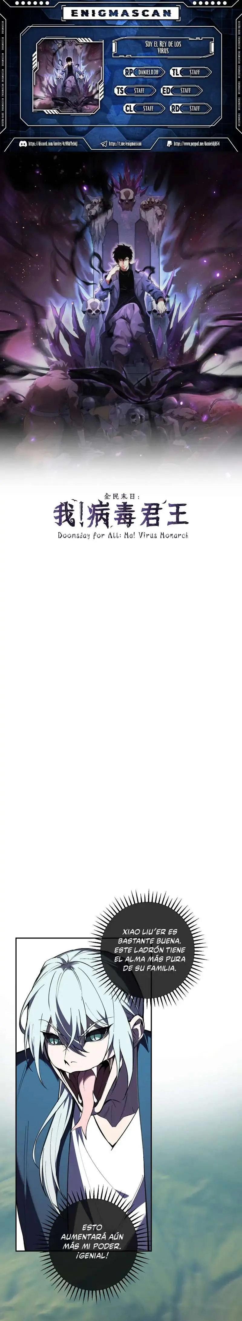 Soy el Rey de los Virus > Capitulo 80 > Page 01