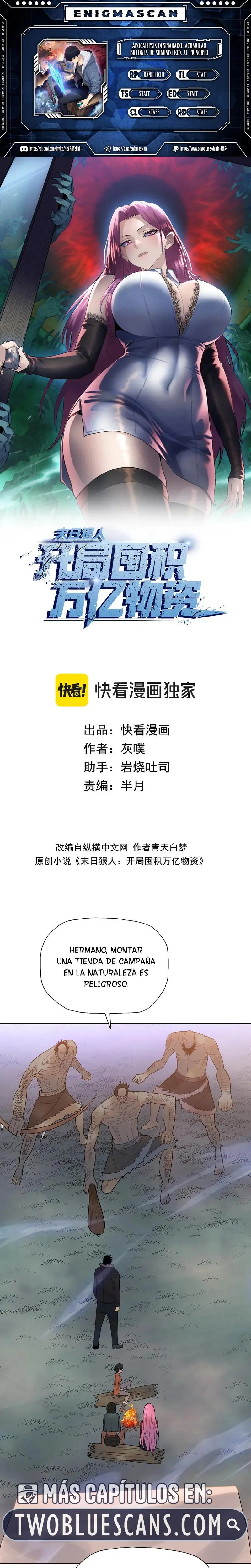 Apocalipsis Despiadado: Acumular Billones de Suministros al Principio > Capitulo 96 > Page 01