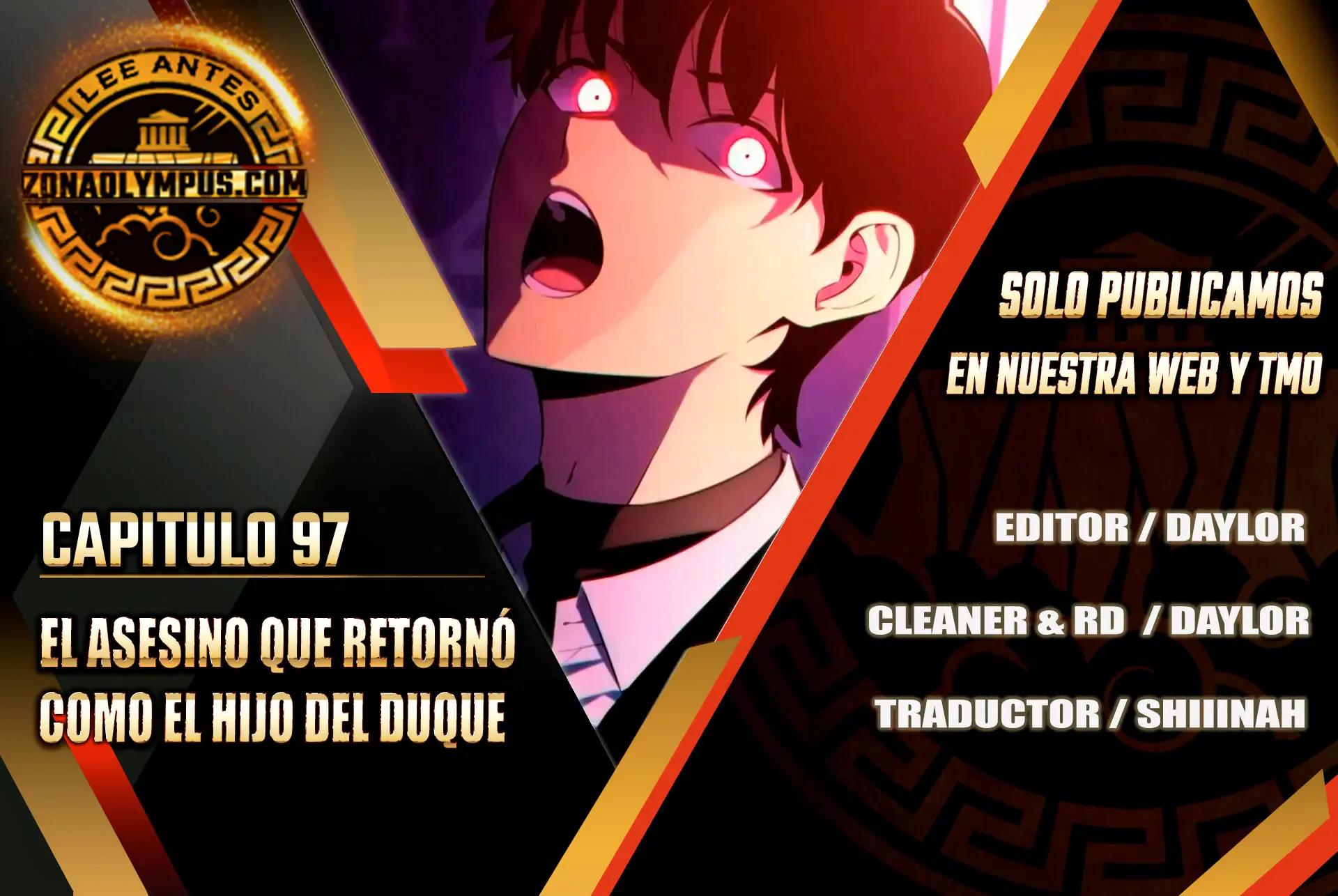 *El asesino que retornó como el hijo del duque > Capitulo 97 > Page 01