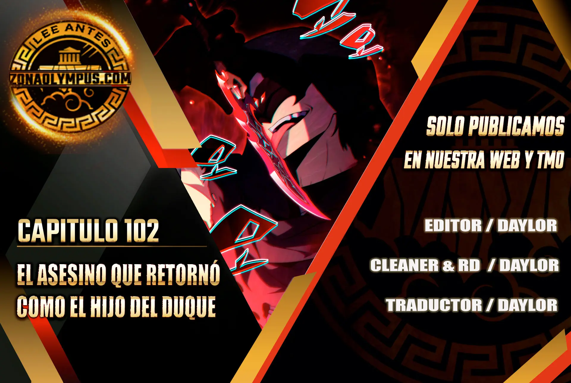 *El asesino que retornó como el hijo del duque > Capitulo 102 > Page 01