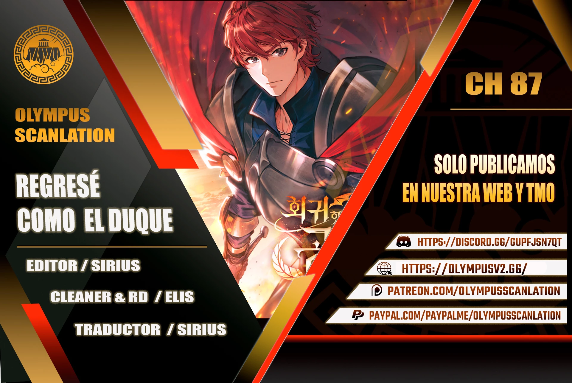 Regresé como el Duque > Capitulo 87 > Page 01