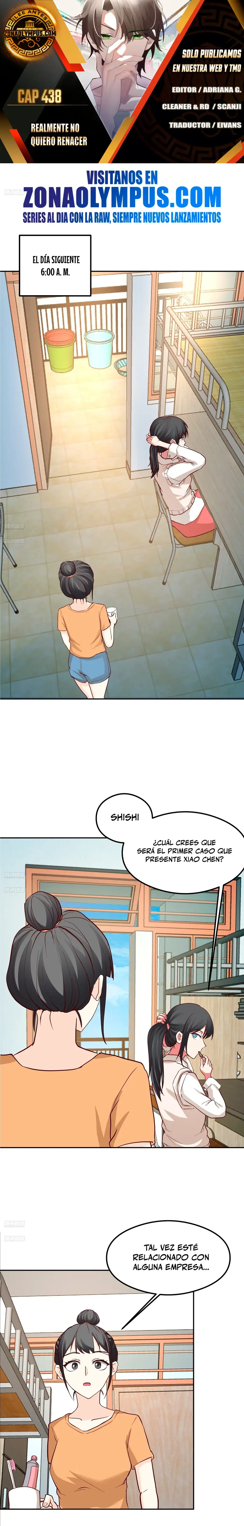  Realmente no quiero renacer > Capitulo 438 > Page 01