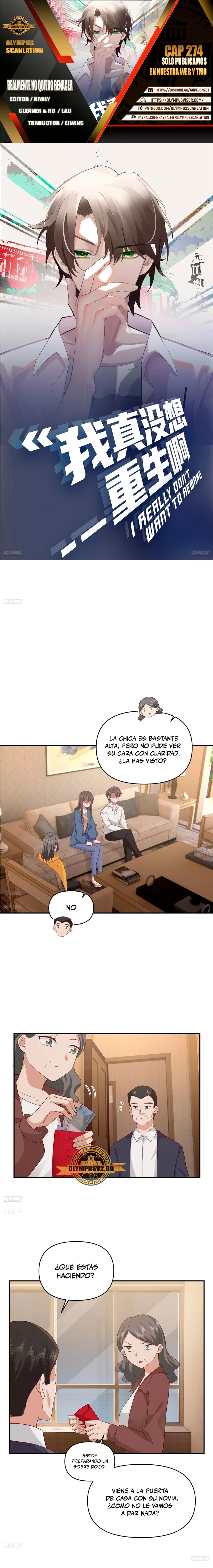  Realmente no quiero renacer > Capitulo 274 > Page 01