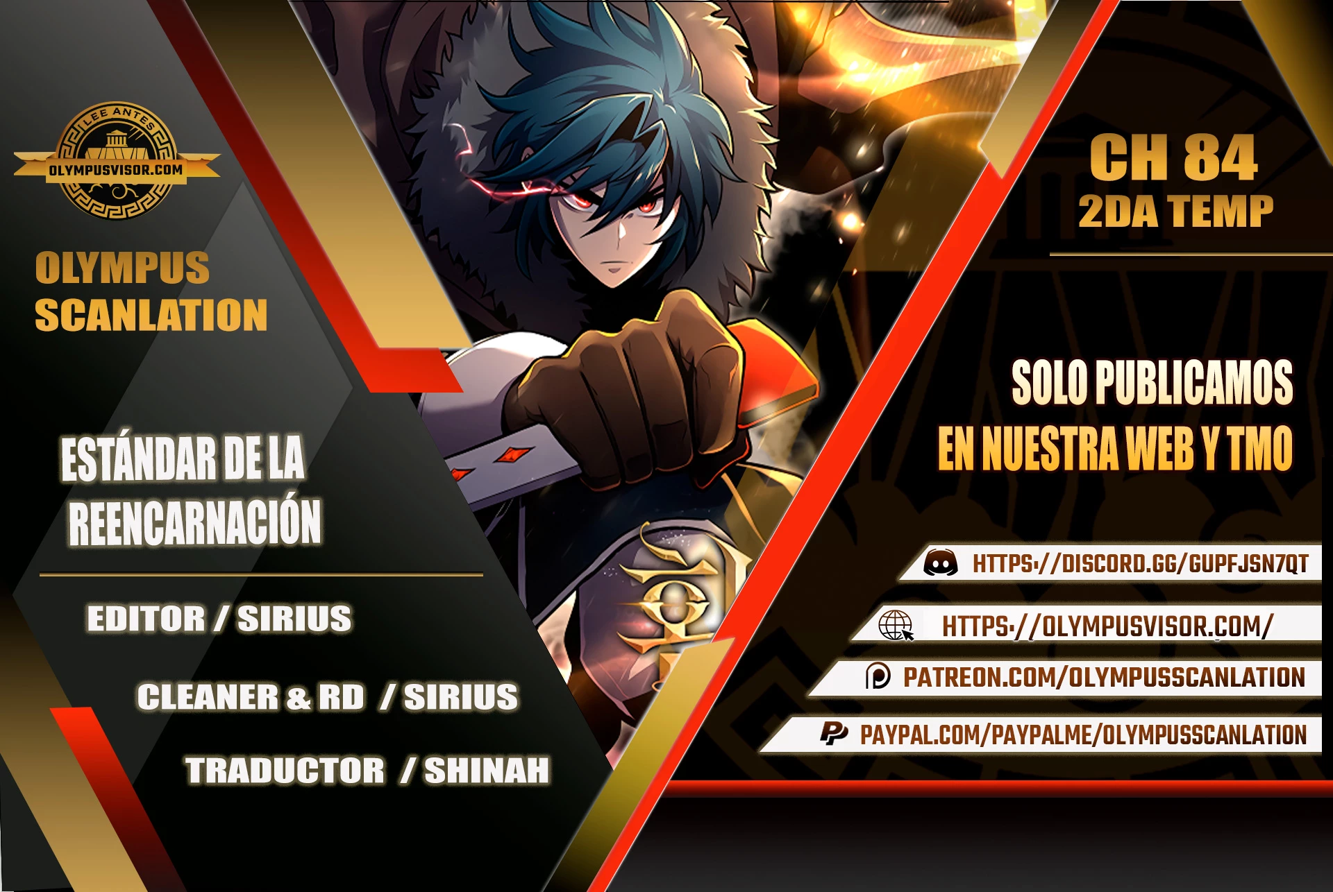 Estandar de la Reencarnación > Capitulo 84 > Page 01