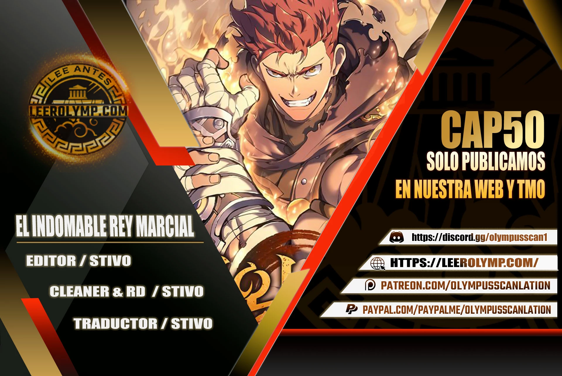 El Indomable Rey Marcial > Capitulo 50 > Page 01