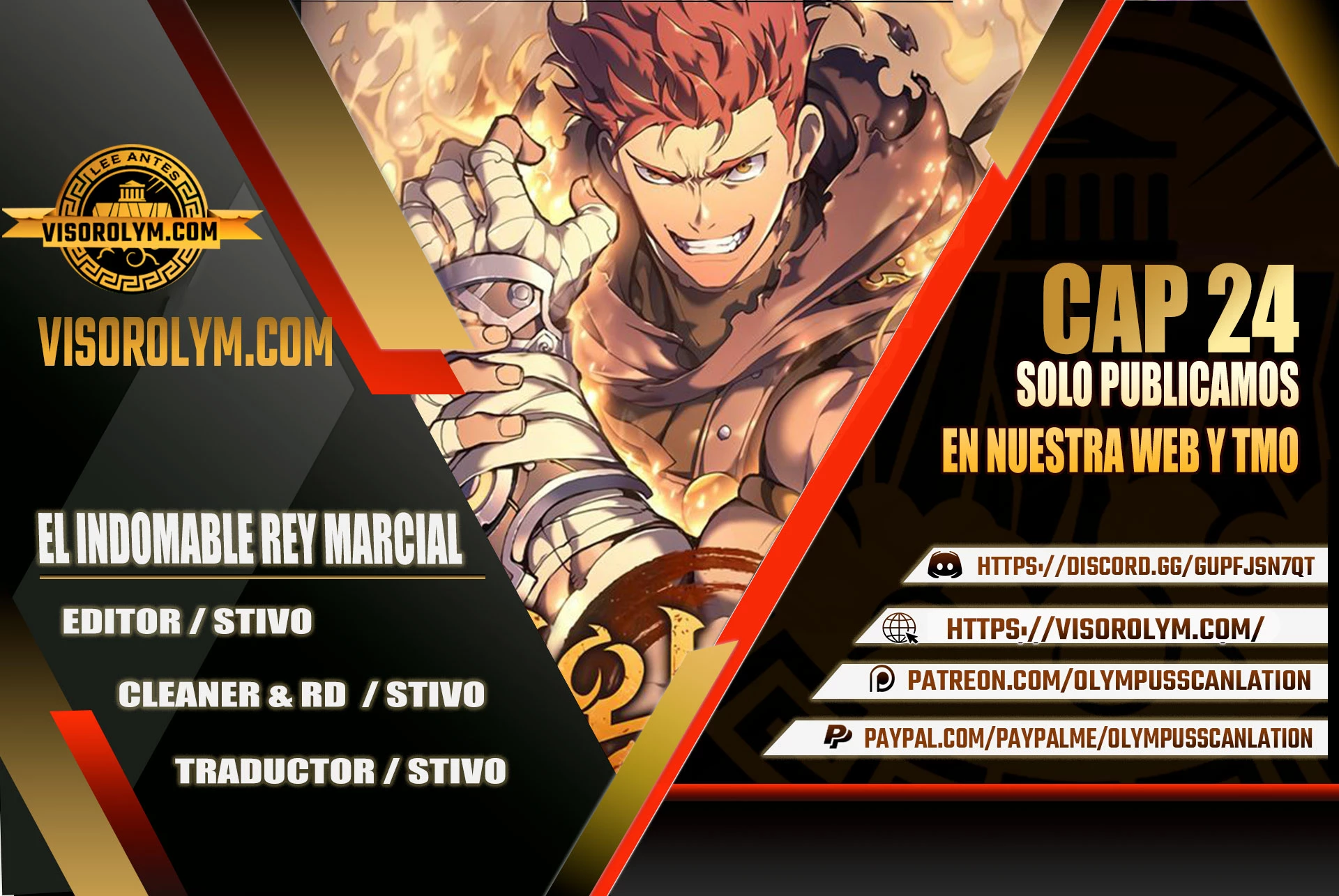 El Indomable Rey Marcial > Capitulo 24 > Page 01