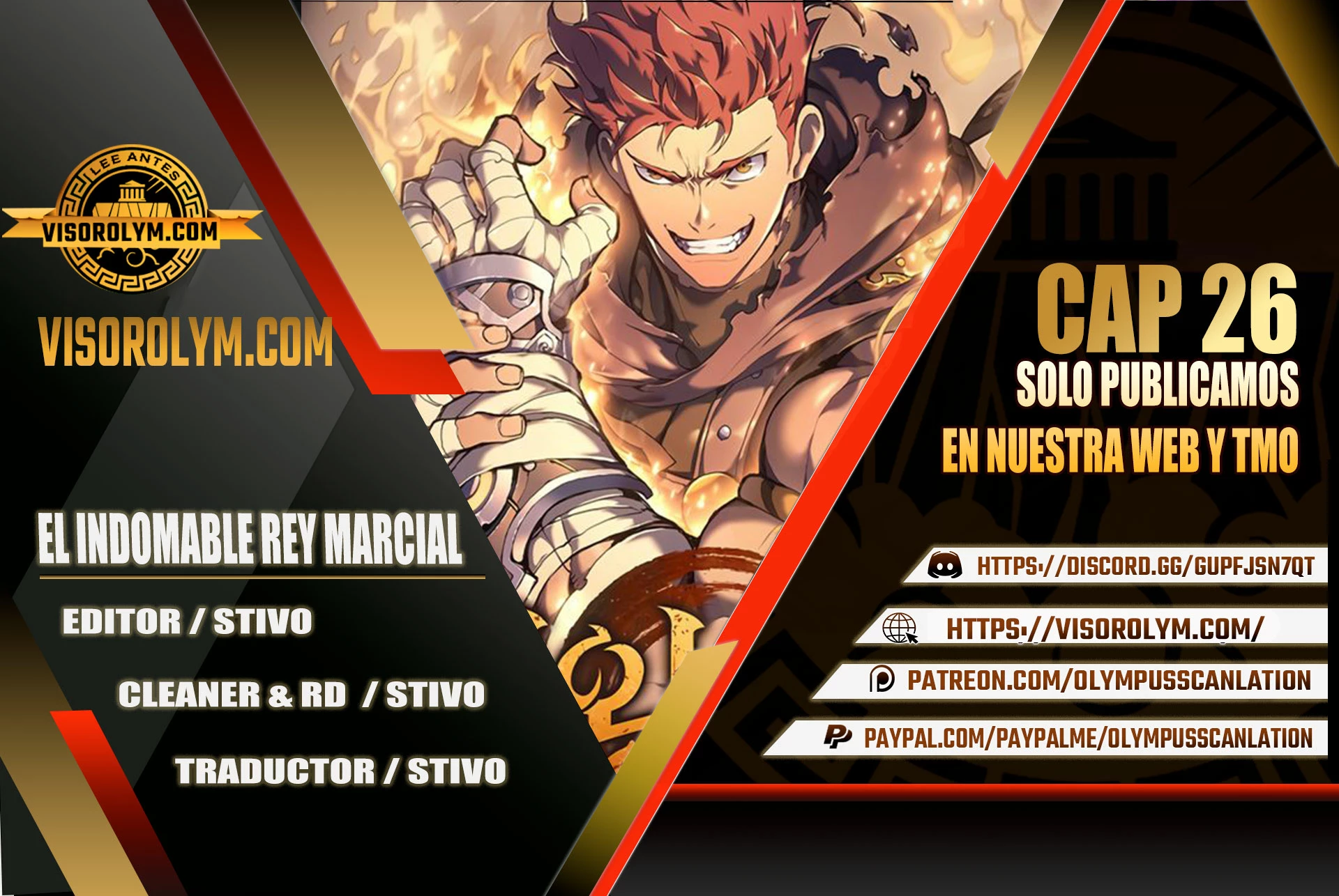 El Indomable Rey Marcial > Capitulo 26 > Page 01