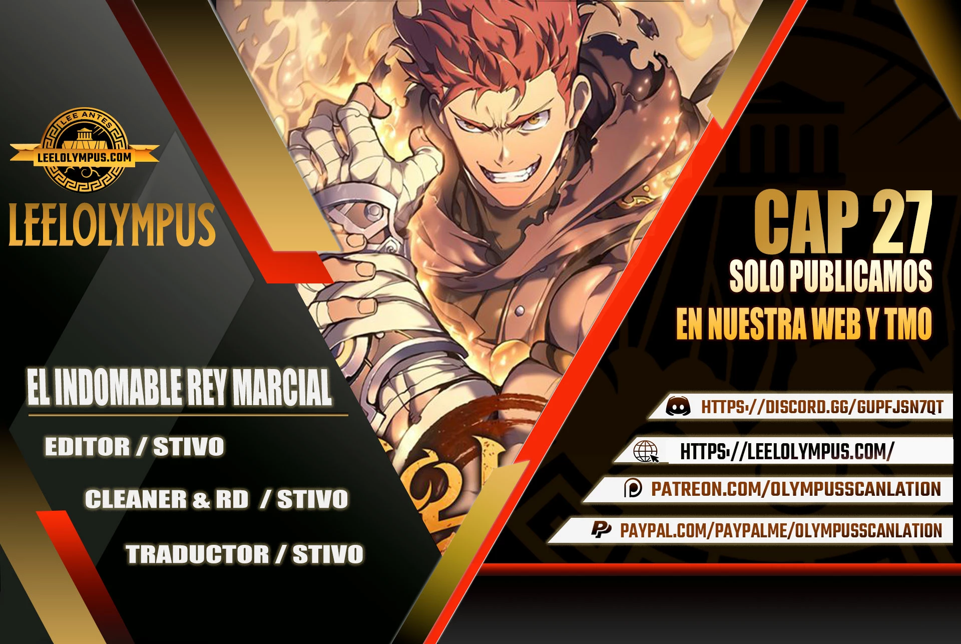 El Indomable Rey Marcial > Capitulo 27 > Page 01