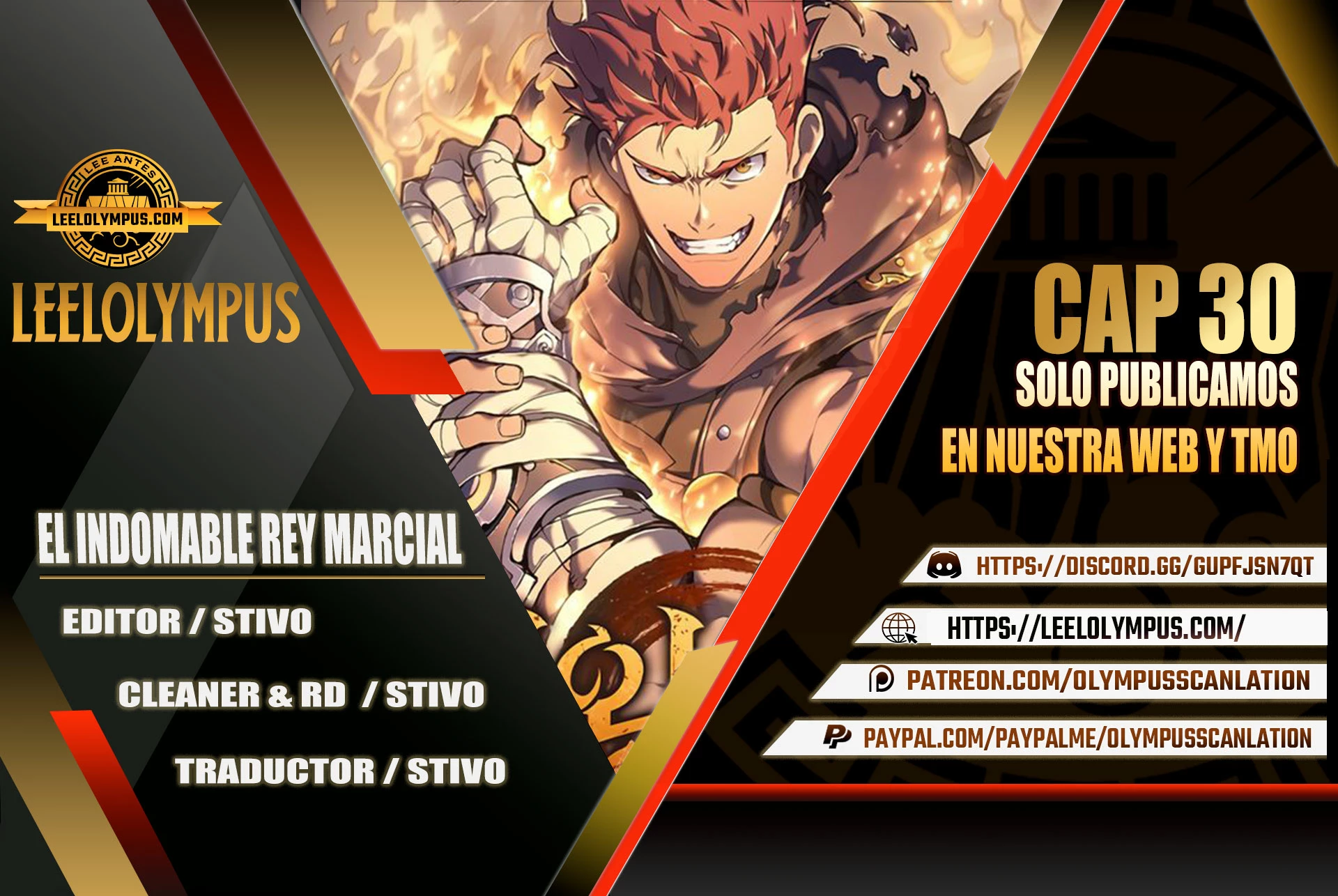El Indomable Rey Marcial > Capitulo 30 > Page 01