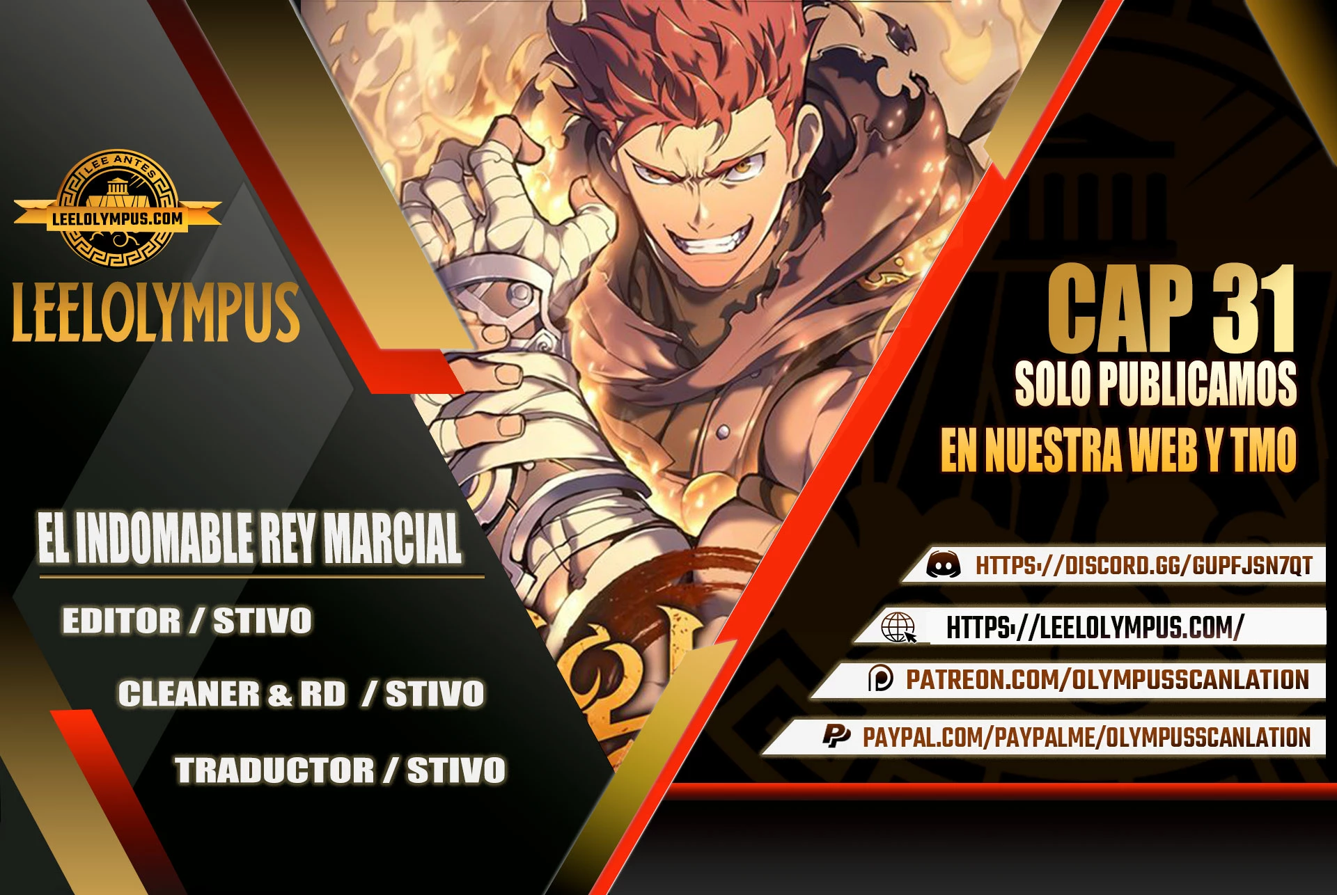 El Indomable Rey Marcial > Capitulo 31 > Page 01