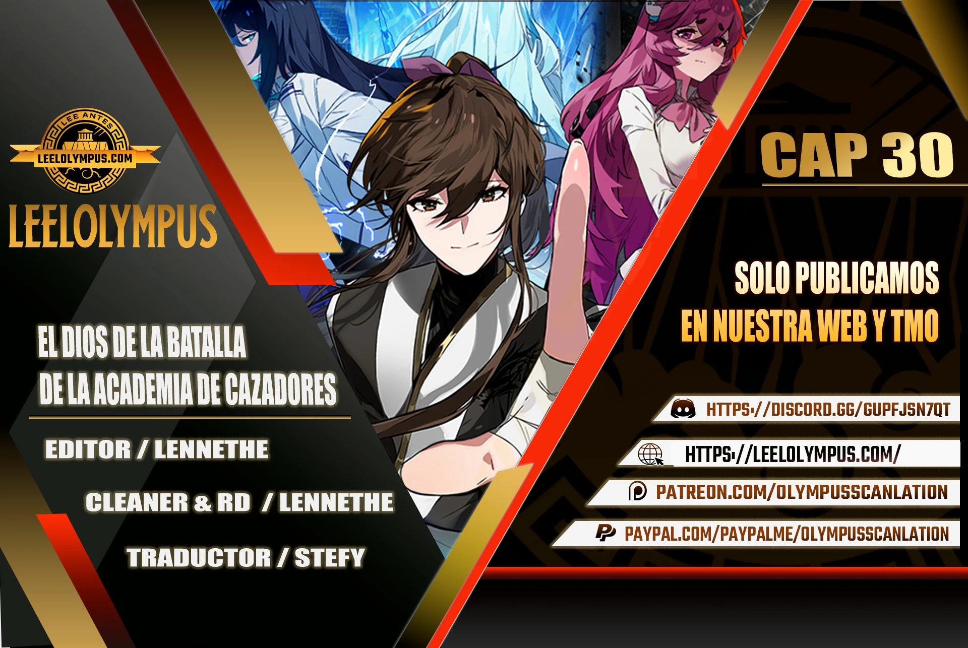 El Dios de la Batalla de la Academia de Cazadores > Capitulo 30 > Page 01