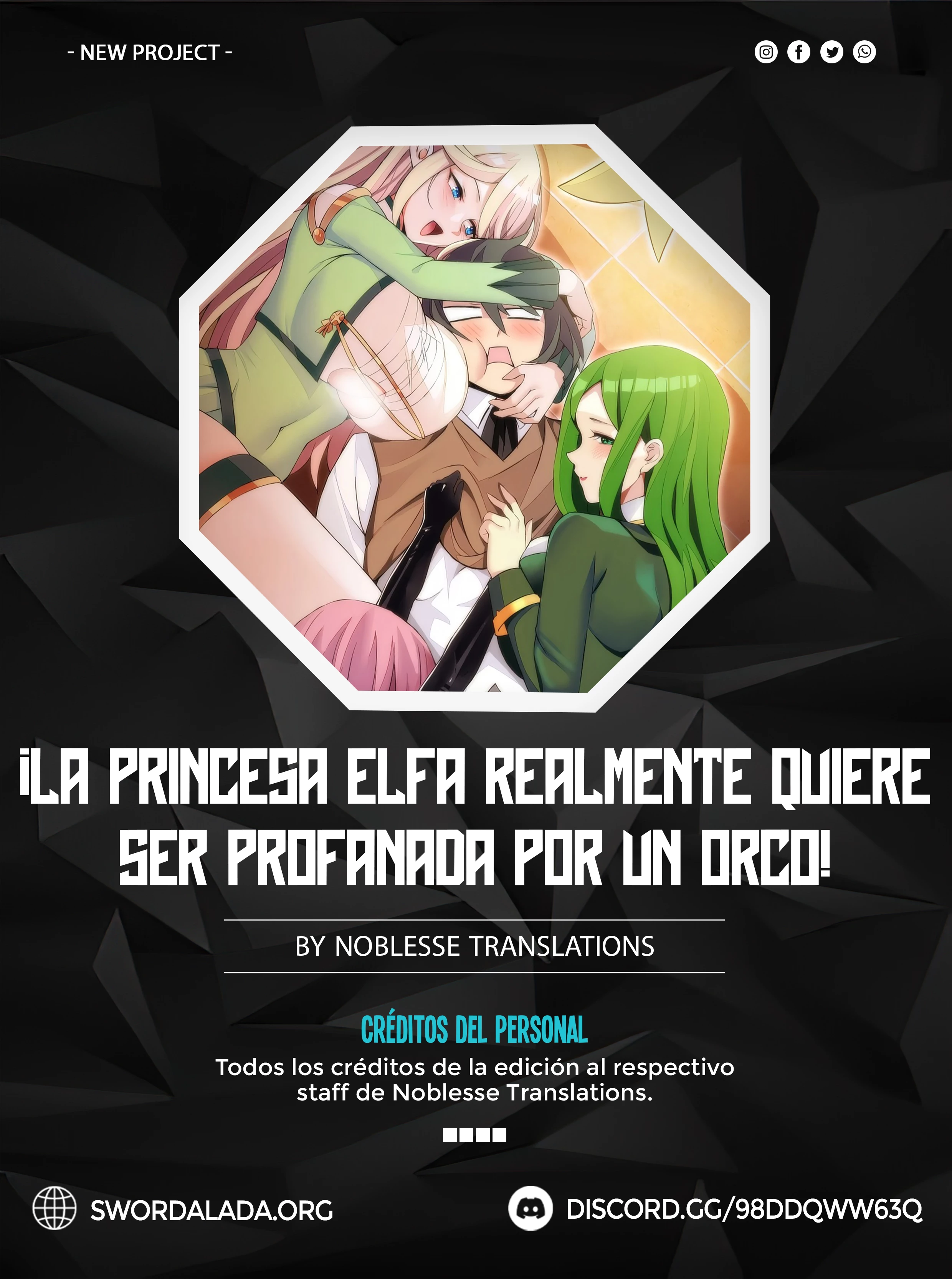 ¡La princesa elfa realmente quiere ser profanada por un orco! > Capitulo 26 > Page 01