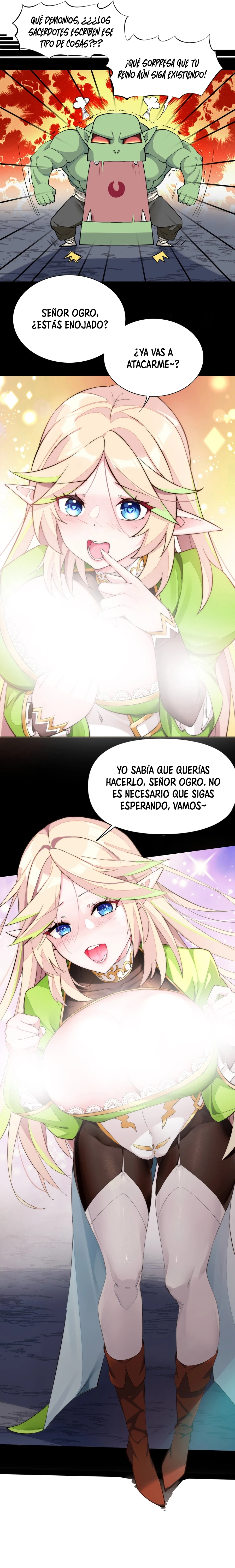 ¡La princesa elfa realmente quiere ser profanada por un orco! > Capitulo 2 > Page 81