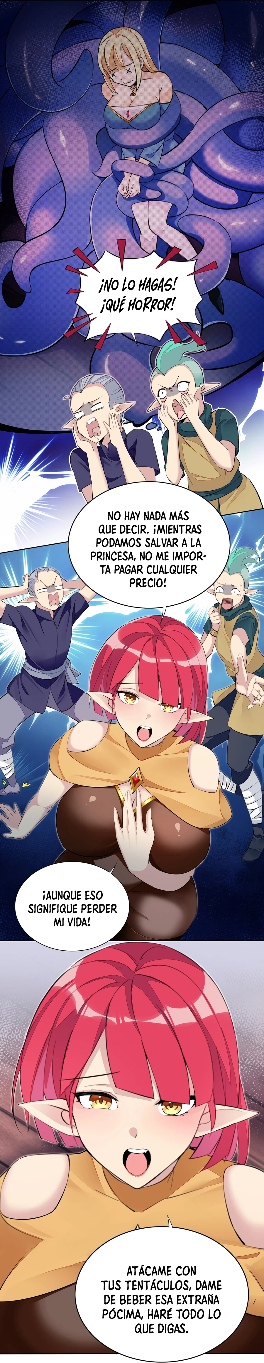 ¡La princesa elfa realmente quiere ser profanada por un orco! > Capitulo 4 > Page 41