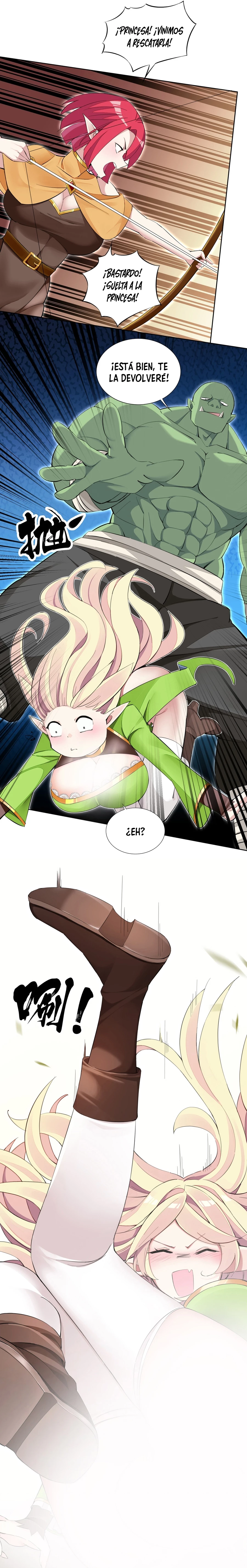 ¡La princesa elfa realmente quiere ser profanada por un orco! > Capitulo 5 > Page 161