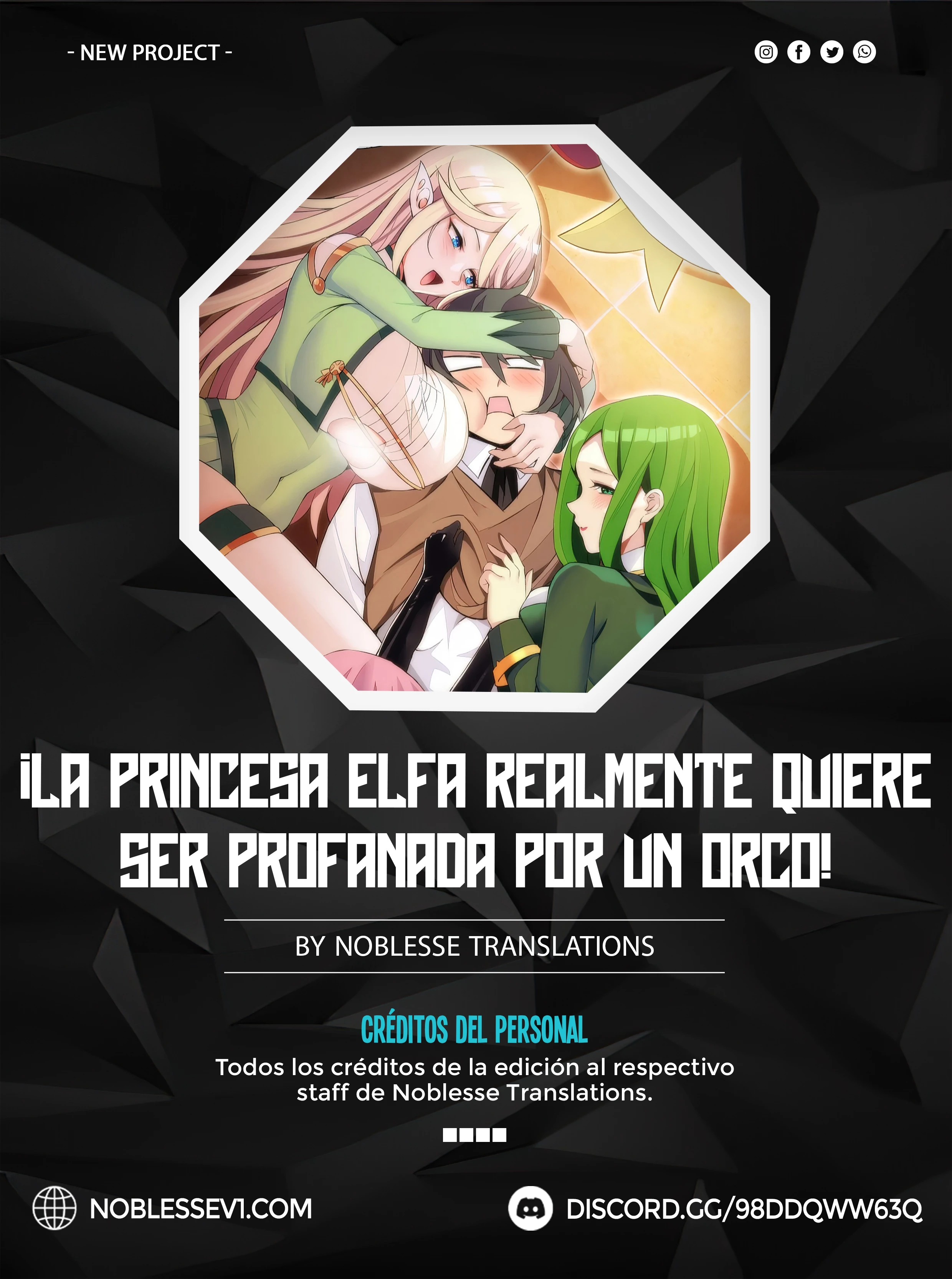 ¡La princesa elfa realmente quiere ser profanada por un orco! > Capitulo 8 > Page 01