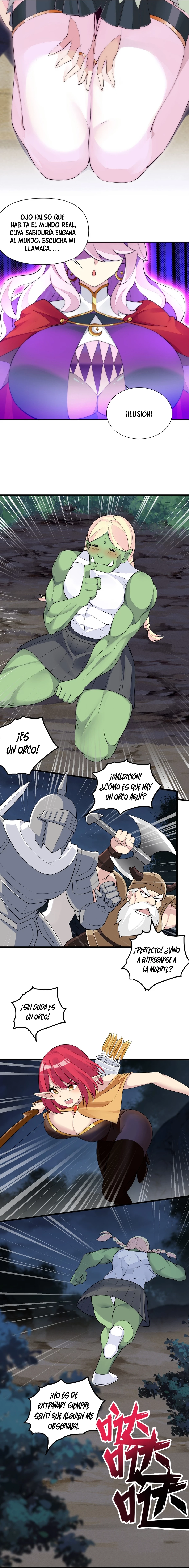 ¡La princesa elfa realmente quiere ser profanada por un orco! > Capitulo 9 > Page 31