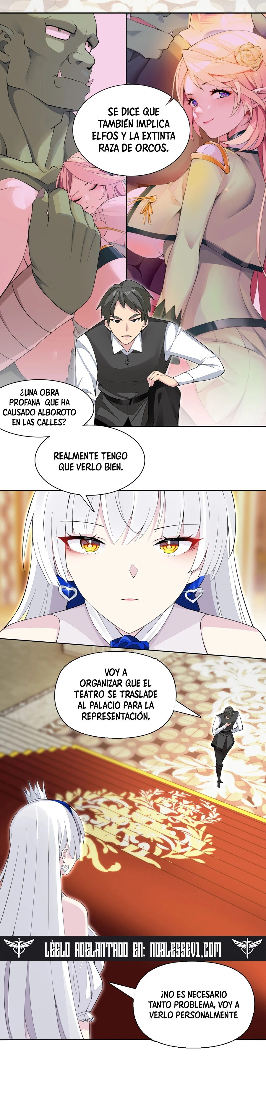 ¡La princesa elfa realmente quiere ser profanada por un orco! > Capitulo 15 > Page 51