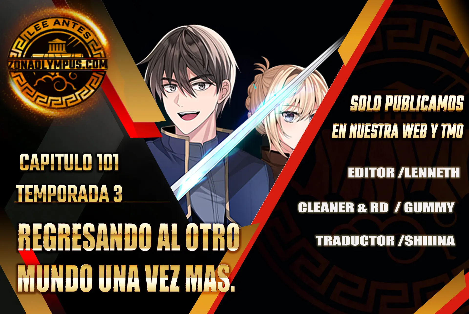 Regresando al Otro Mundo una vez mas. > Capitulo 101 > Page 01