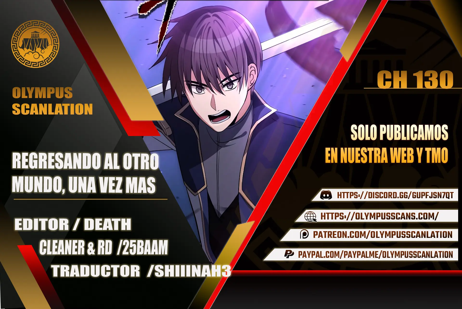 Regresando al Otro Mundo una vez mas. > Capitulo 130 > Page 01