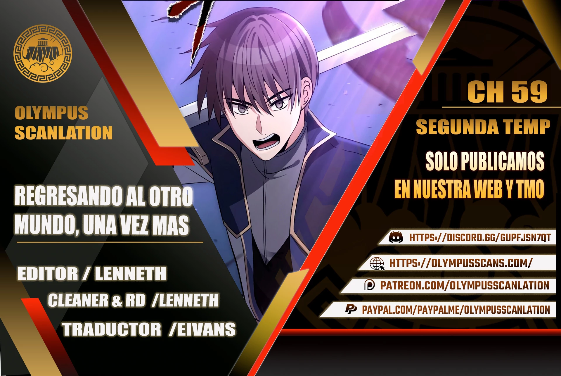 Regresando al Otro Mundo una vez mas. > Capitulo 59 > Page 01