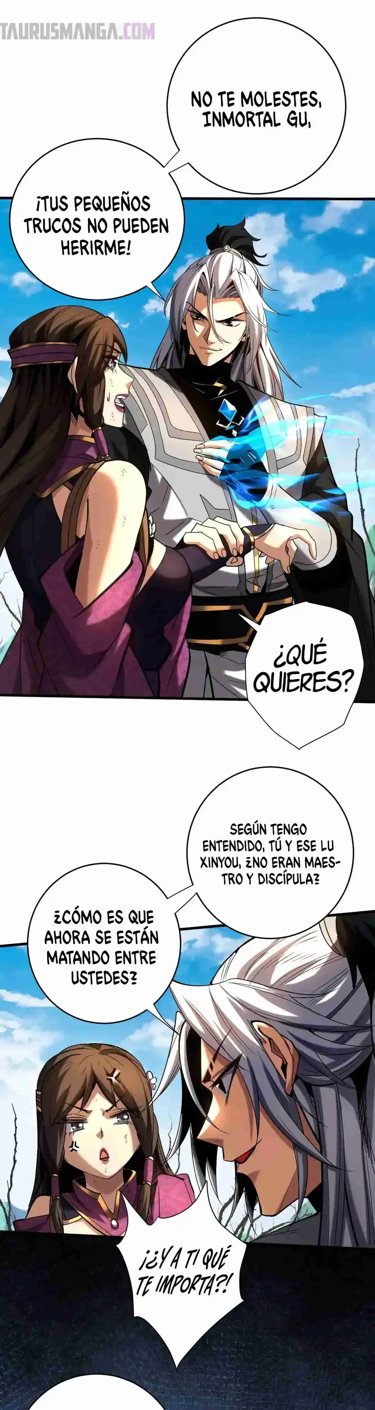 Mientras mis discípulas se matan, yo me relajo! > Capitulo 111 > Page 131
