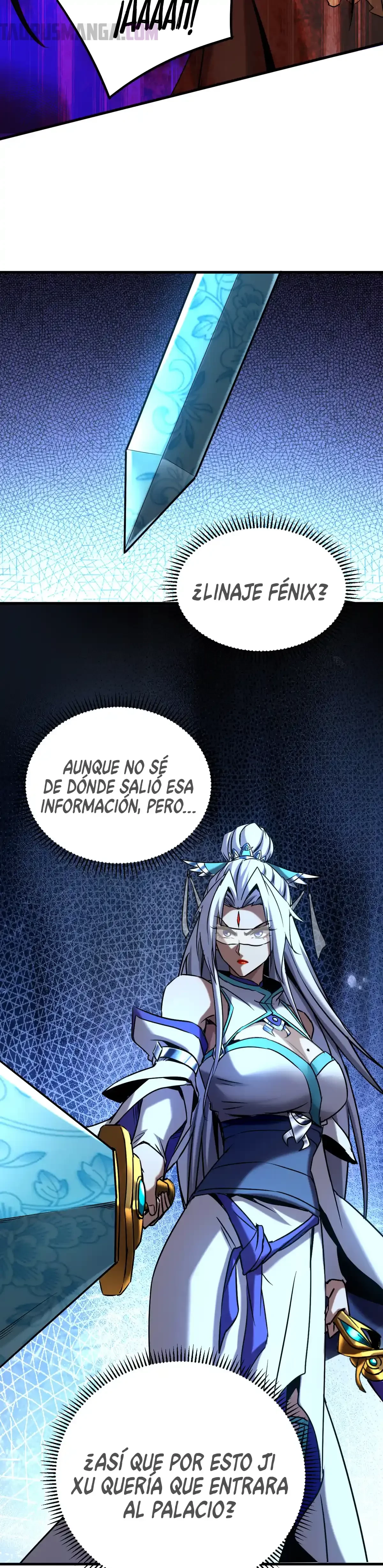 Mientras mis discípulas se matan, yo me relajo! > Capitulo 119 > Page 101
