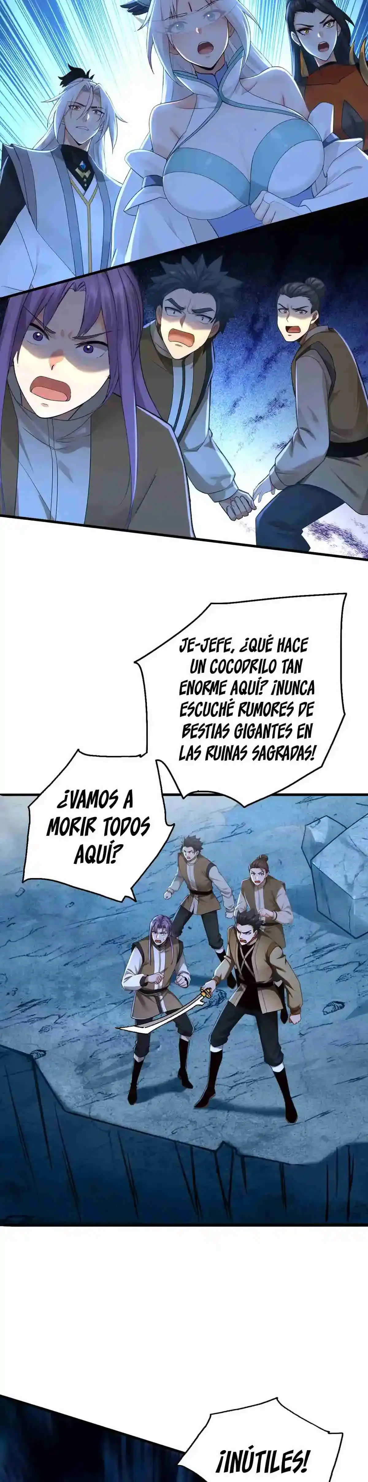 Mientras mis discípulas se matan, yo me relajo! > Capitulo 164 > Page 81