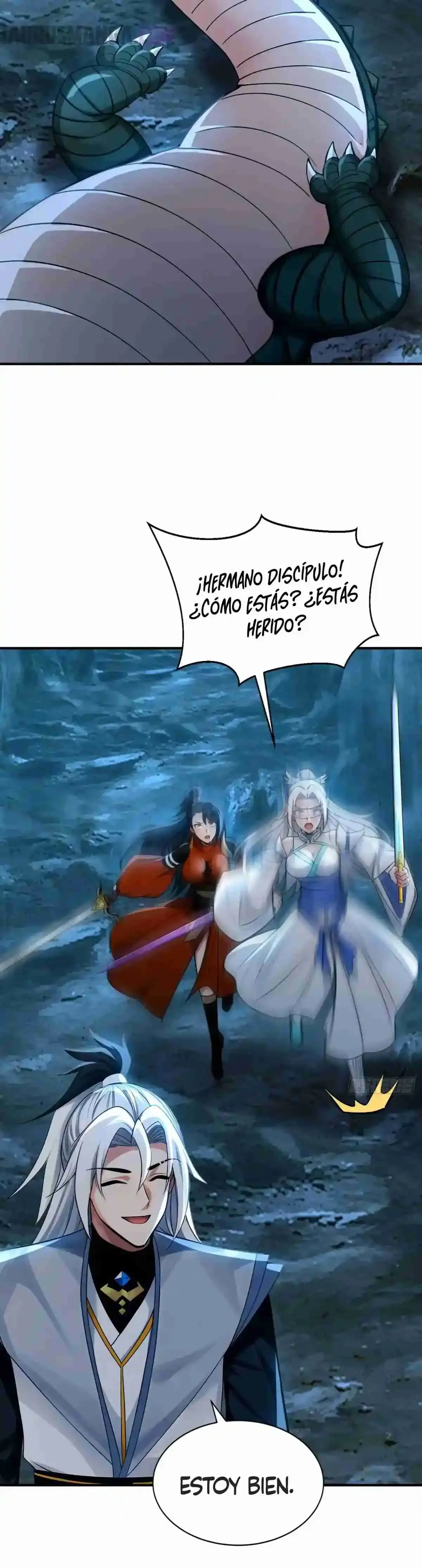 Mientras mis discípulas se matan, yo me relajo! > Capitulo 168 > Page 141