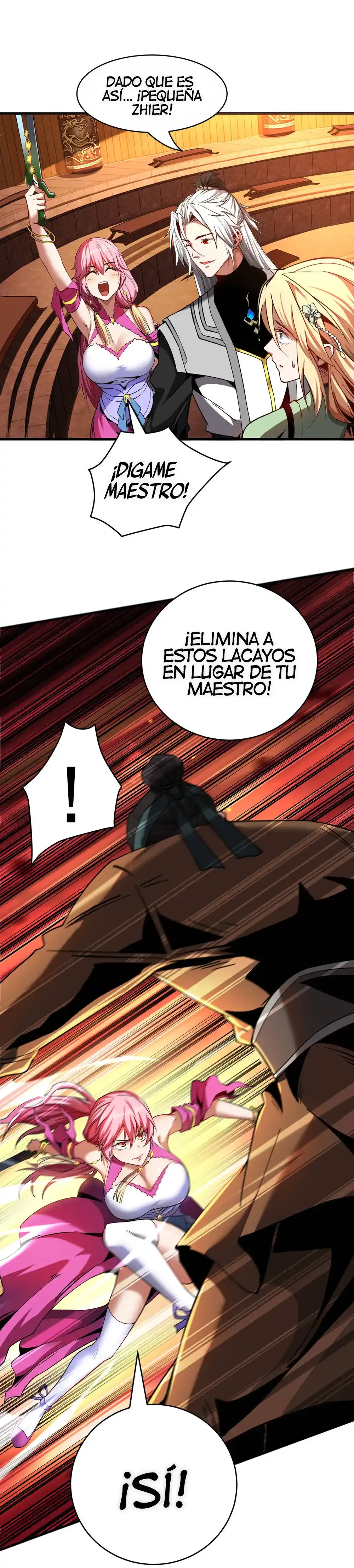 Mientras mis discípulas se matan, yo me relajo! > Capitulo 15 > Page 151