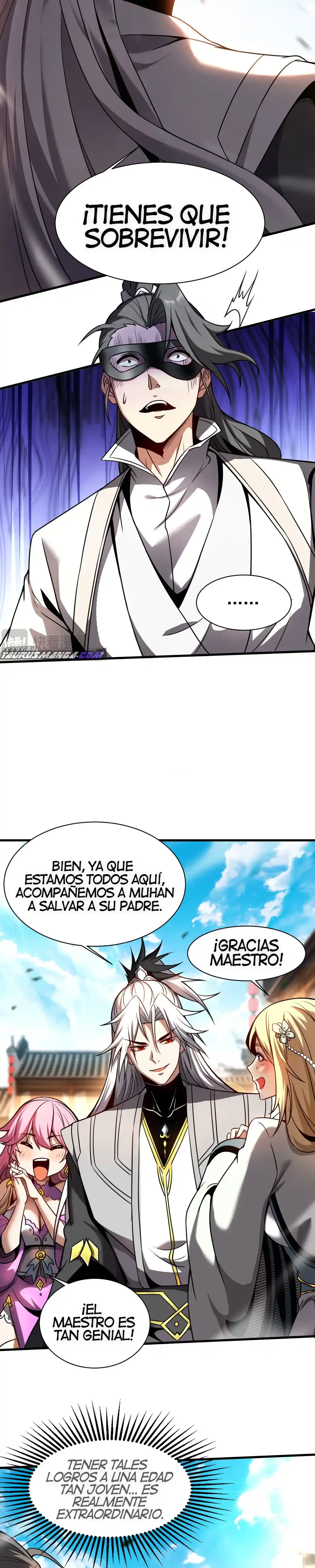 Mientras mis discípulas se matan, yo me relajo! > Capitulo 18 > Page 61