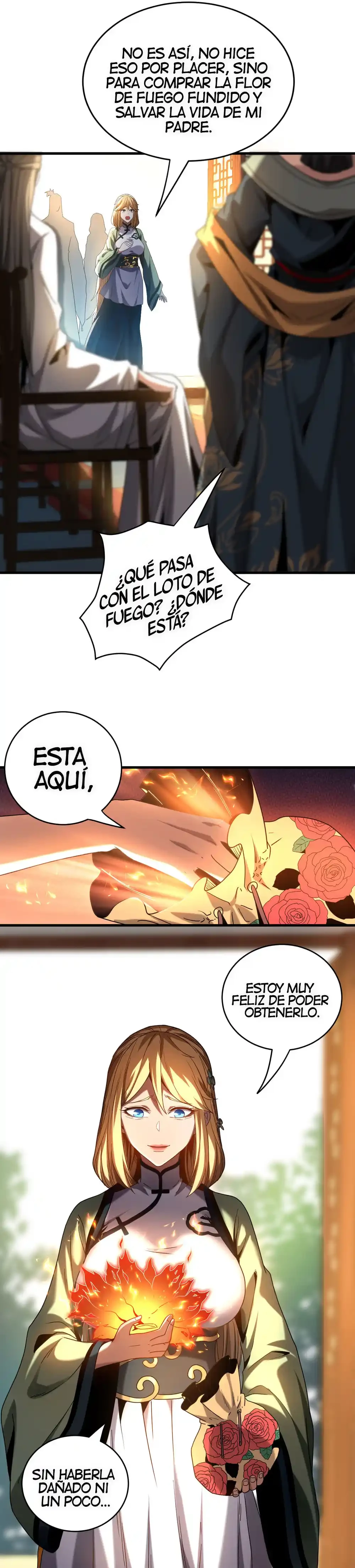 Mientras mis discípulas se matan, yo me relajo! > Capitulo 18 > Page 131