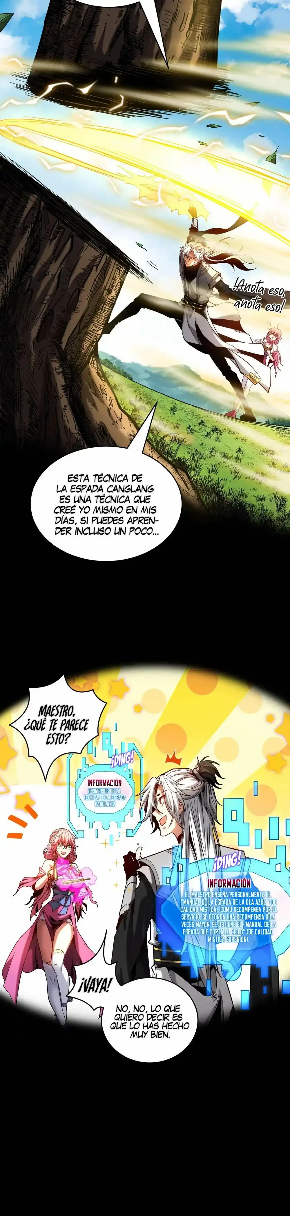 Mientras mis discípulas se matan, yo me relajo! > Capitulo 4 > Page 131