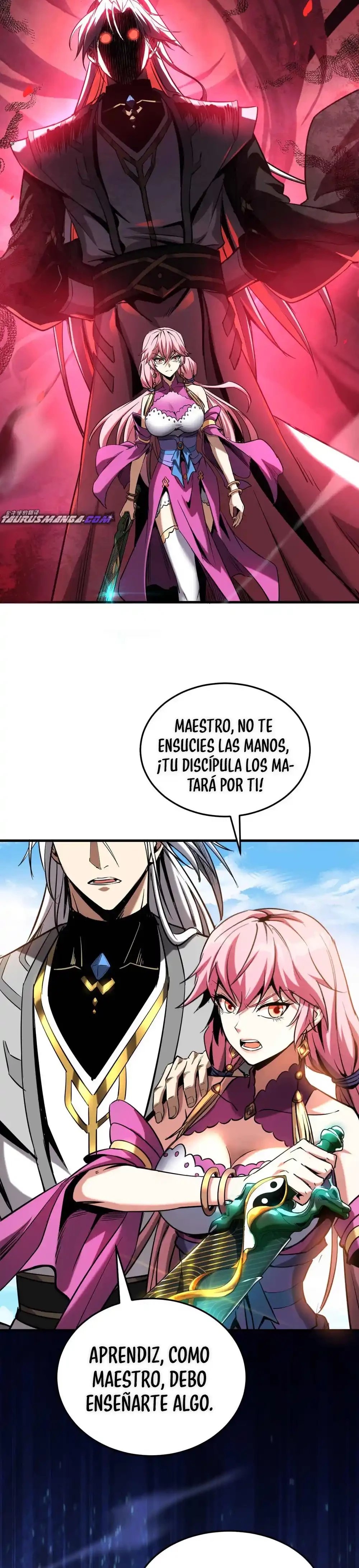 Mientras mis discípulas se matan, yo me relajo! > Capitulo 9 > Page 161