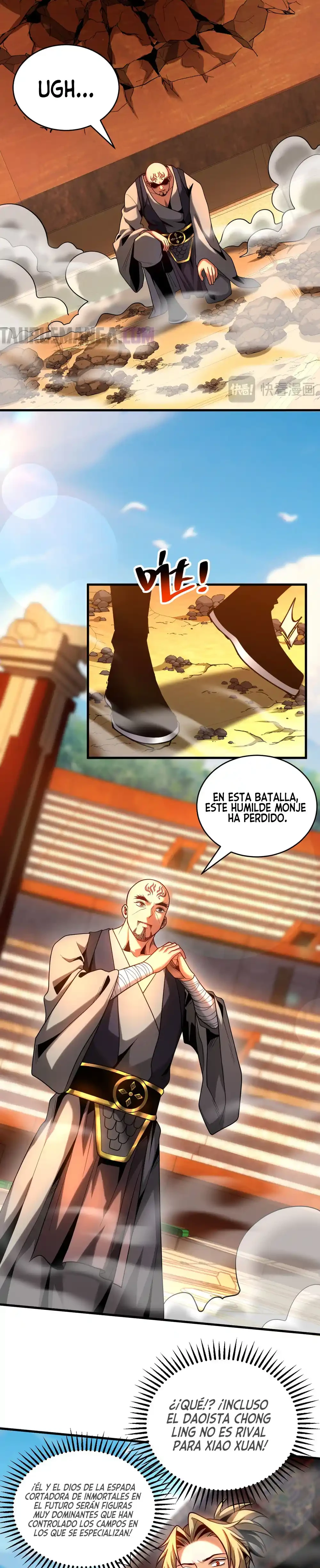 Mientras mis discípulas se matan, yo me relajo! > Capitulo 67 > Page 111