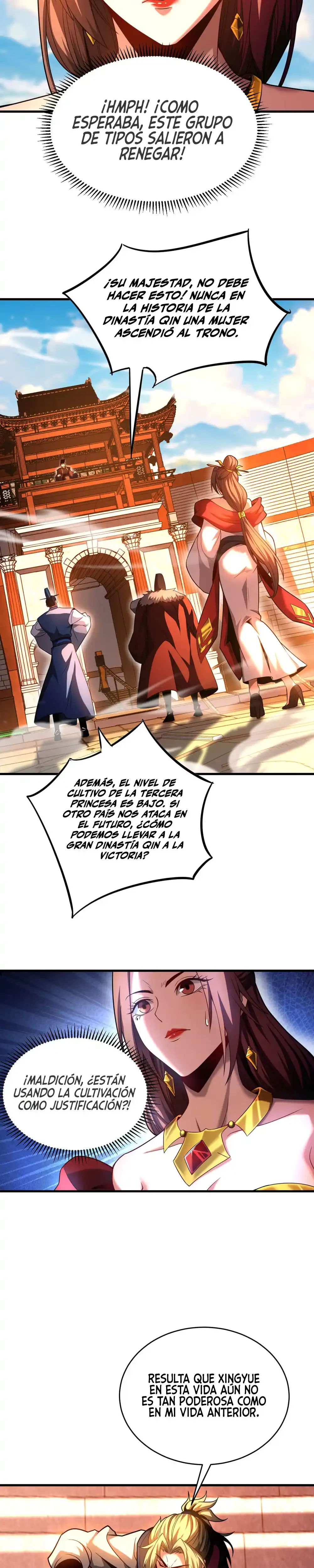 Mientras mis discípulas se matan, yo me relajo! > Capitulo 68 > Page 51
