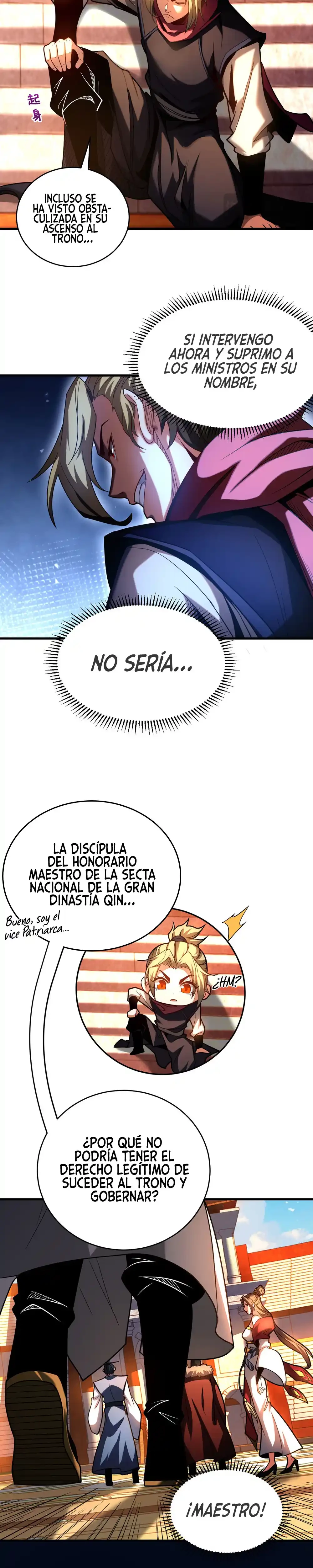 Mientras mis discípulas se matan, yo me relajo! > Capitulo 68 > Page 61