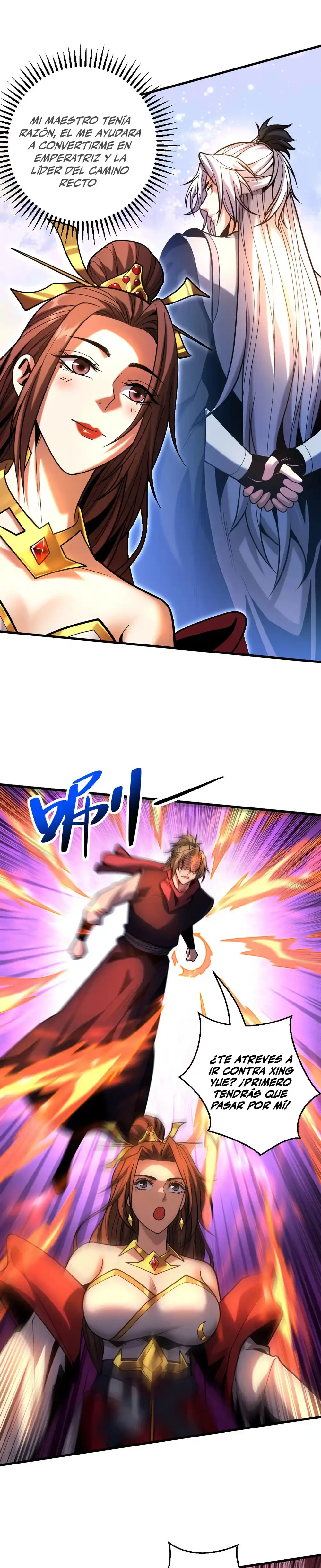 Mientras mis discípulas se matan, yo me relajo! > Capitulo 70 > Page 21