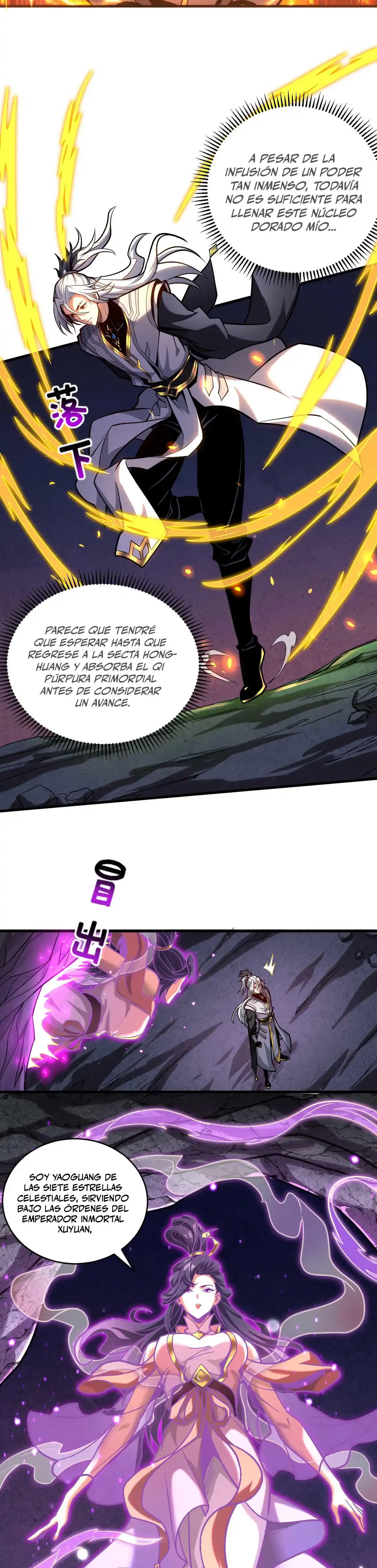 Mientras mis discípulas se matan, yo me relajo! > Capitulo 77 > Page 101