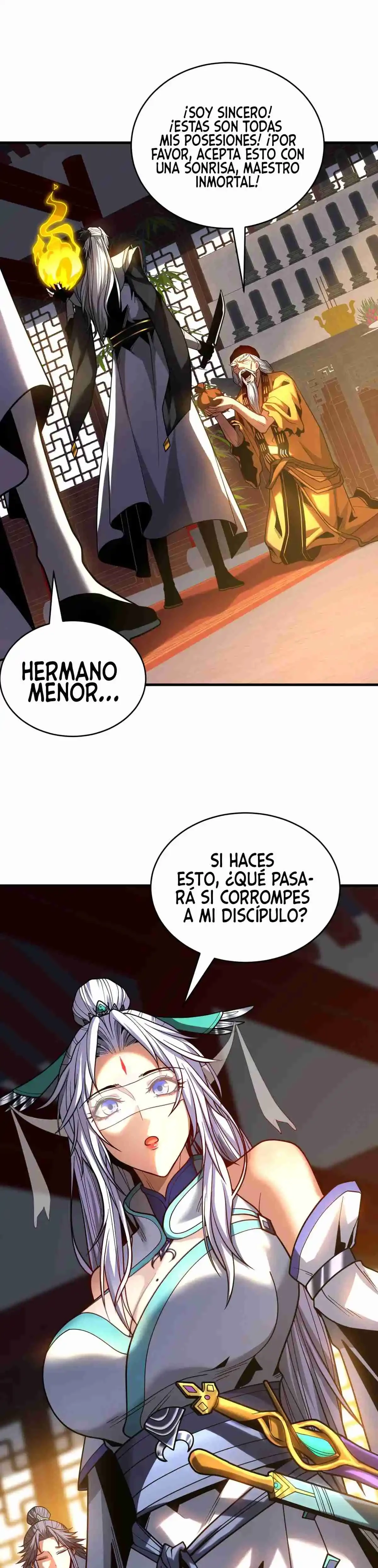 Mientras mis discípulas se matan, yo me relajo! > Capitulo 82 > Page 01