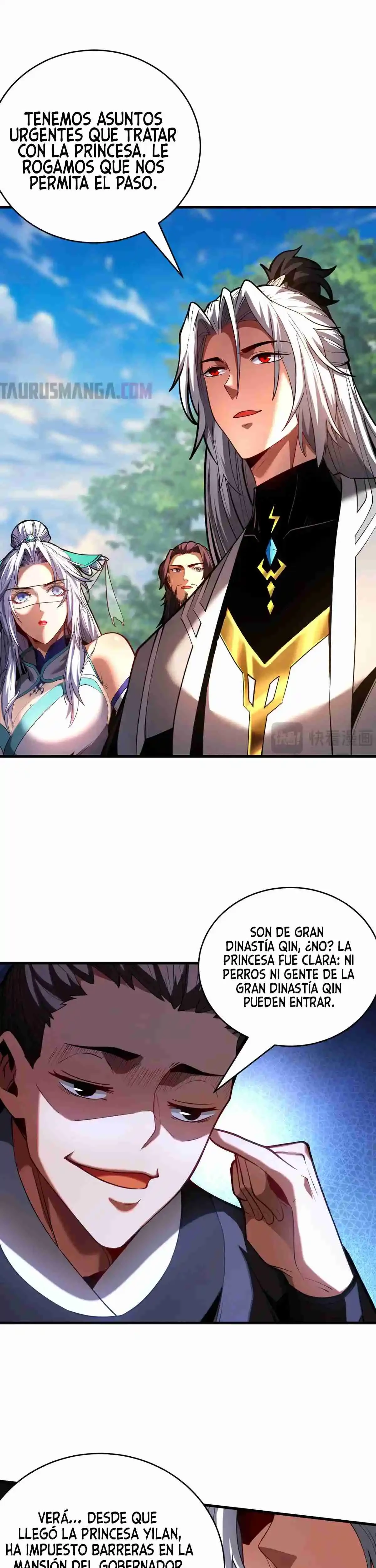 Mientras mis discípulas se matan, yo me relajo! > Capitulo 84 > Page 01