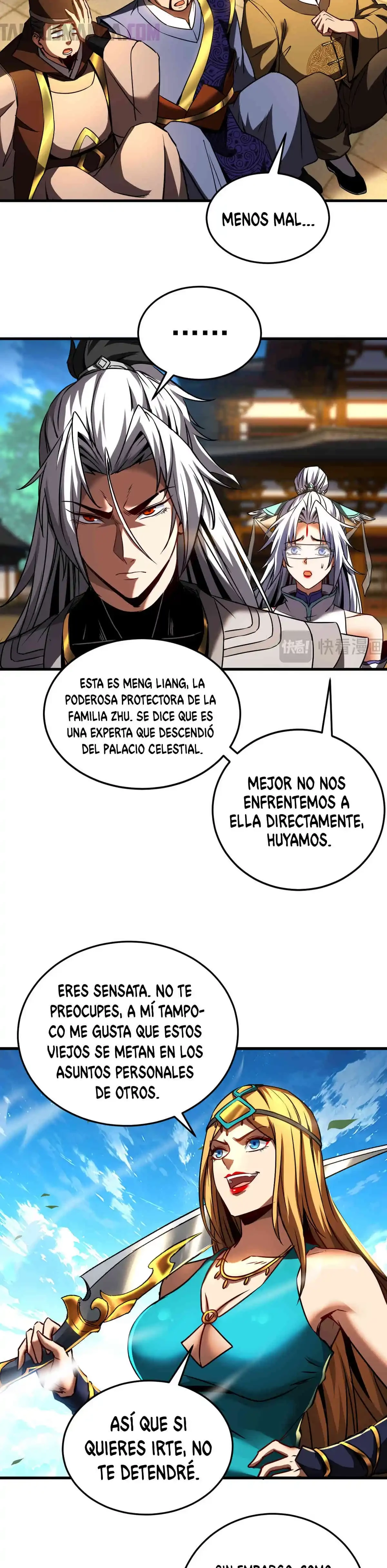 Mientras mis discípulas se matan, yo me relajo! > Capitulo 99 > Page 31