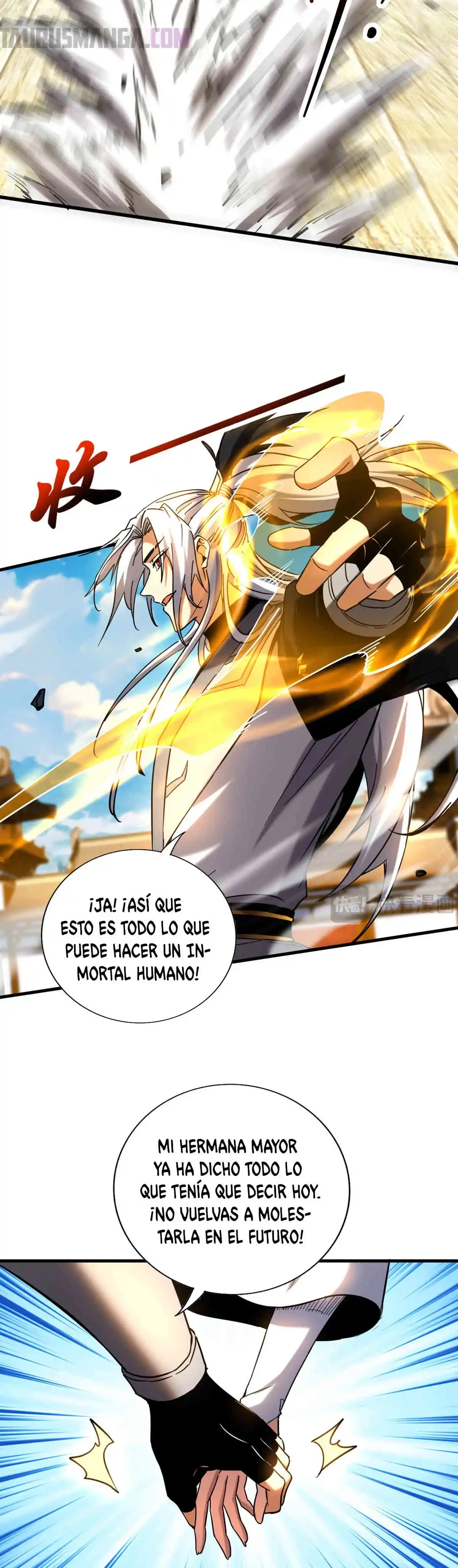 Mientras mis discípulas se matan, yo me relajo! > Capitulo 99 > Page 111